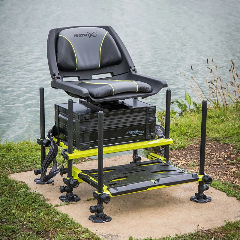 Matrix F25 Pro Swivel Seatbox Lime Edition